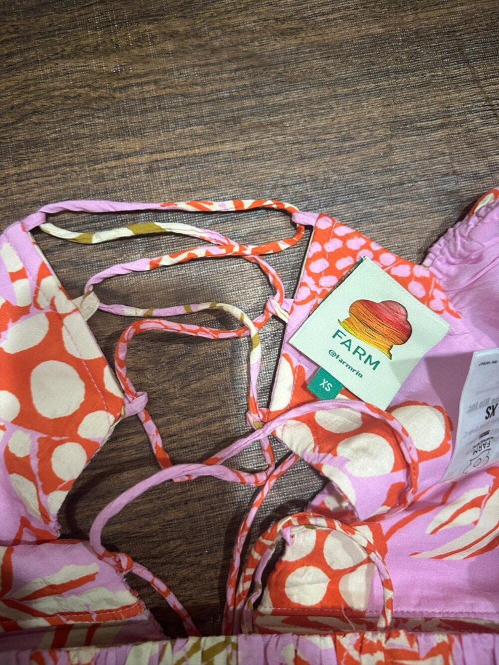 FARM Rio Set - Floral Mixed Lobsters Pink XS - Picture 9 of 15